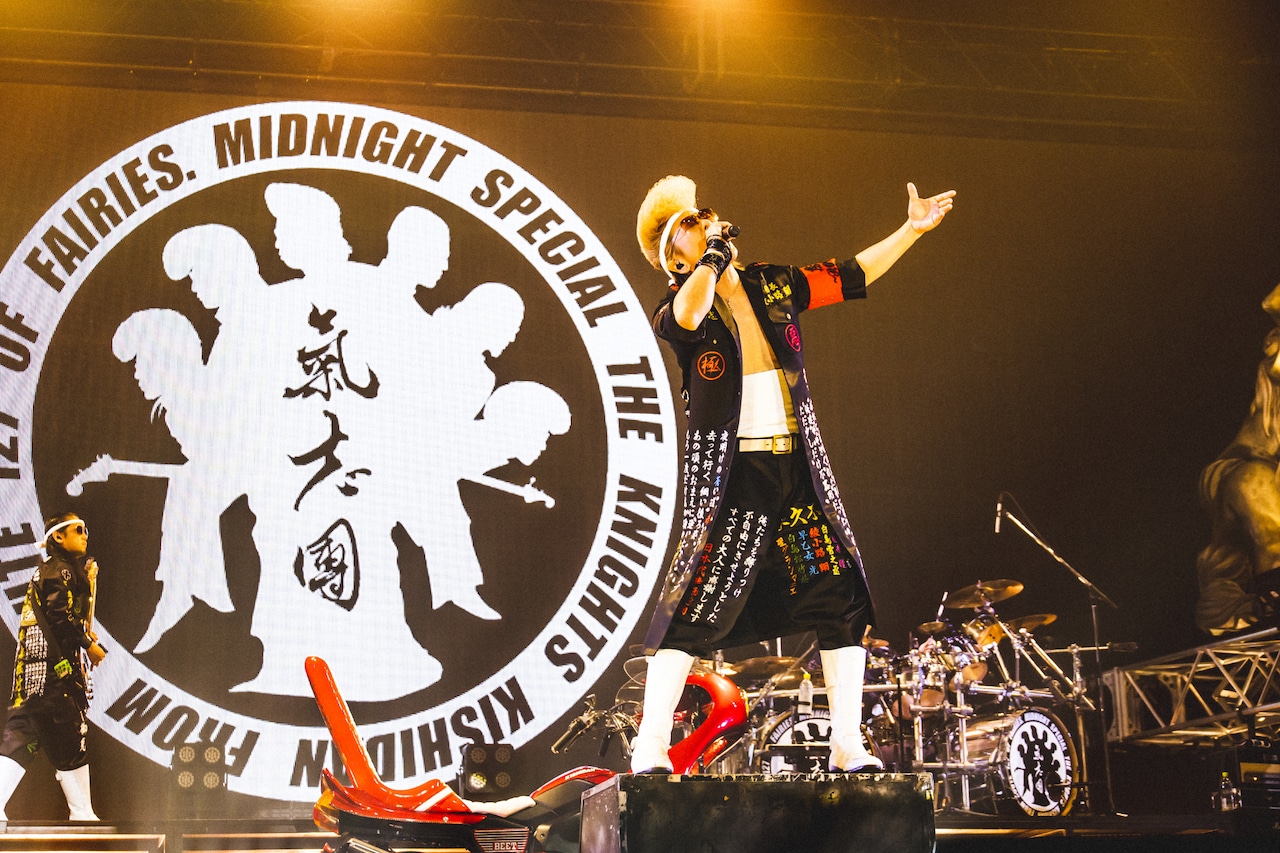 氣志團（撮影：青木カズロー） - 「氣志團万博」初日で聖飢魔II、ASKA