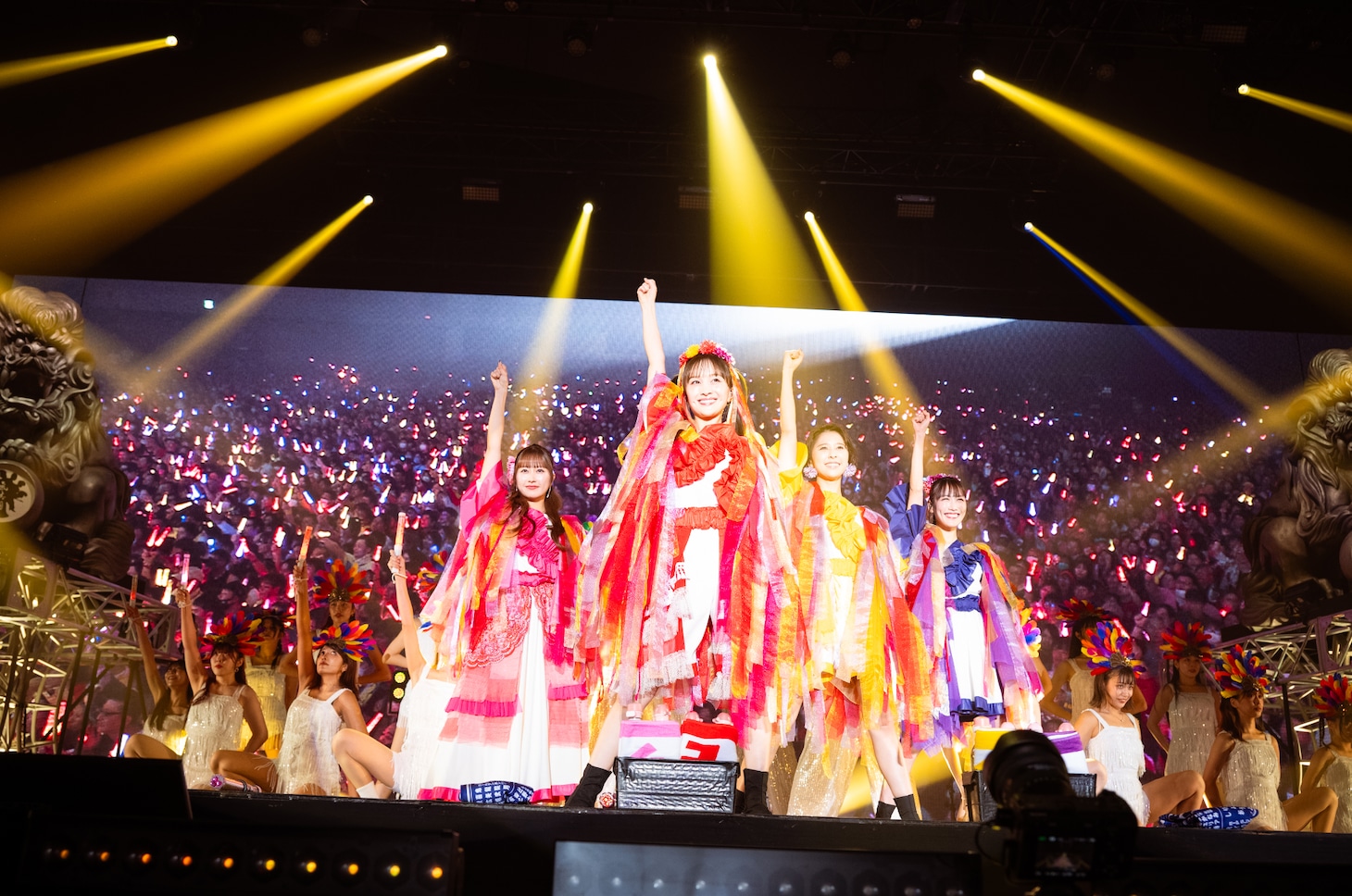 ももいろクローバーZ（撮影：釘野孝宏）
