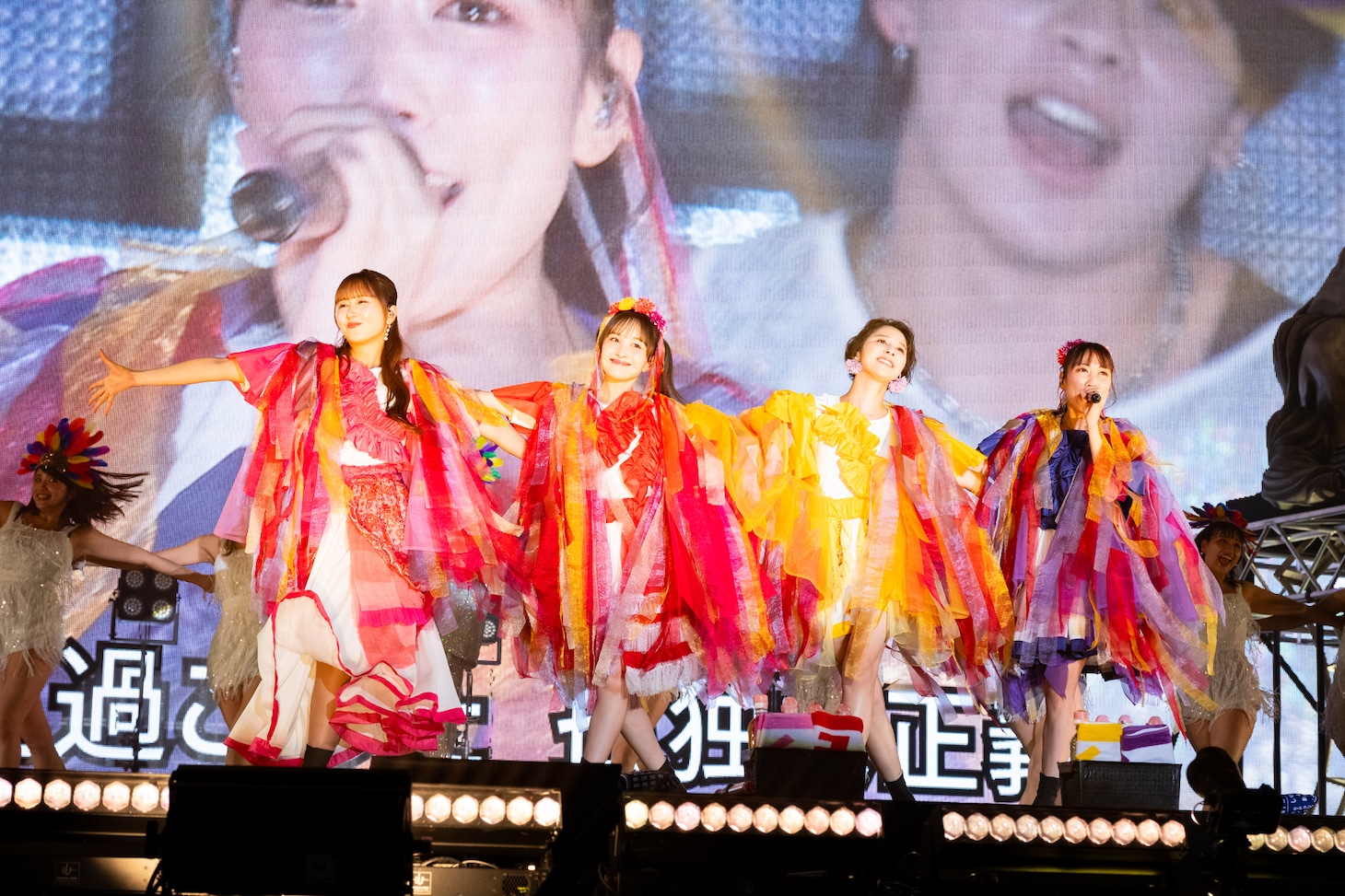 ももいろクローバーZ（撮影：釘野孝宏）