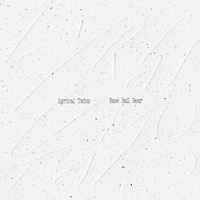 Base Ball Bear「Lyrical Tattoo」ジャケット