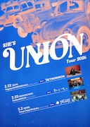 SHE'S「SHE'S UNION Tour 2026」告知ビジュアル
