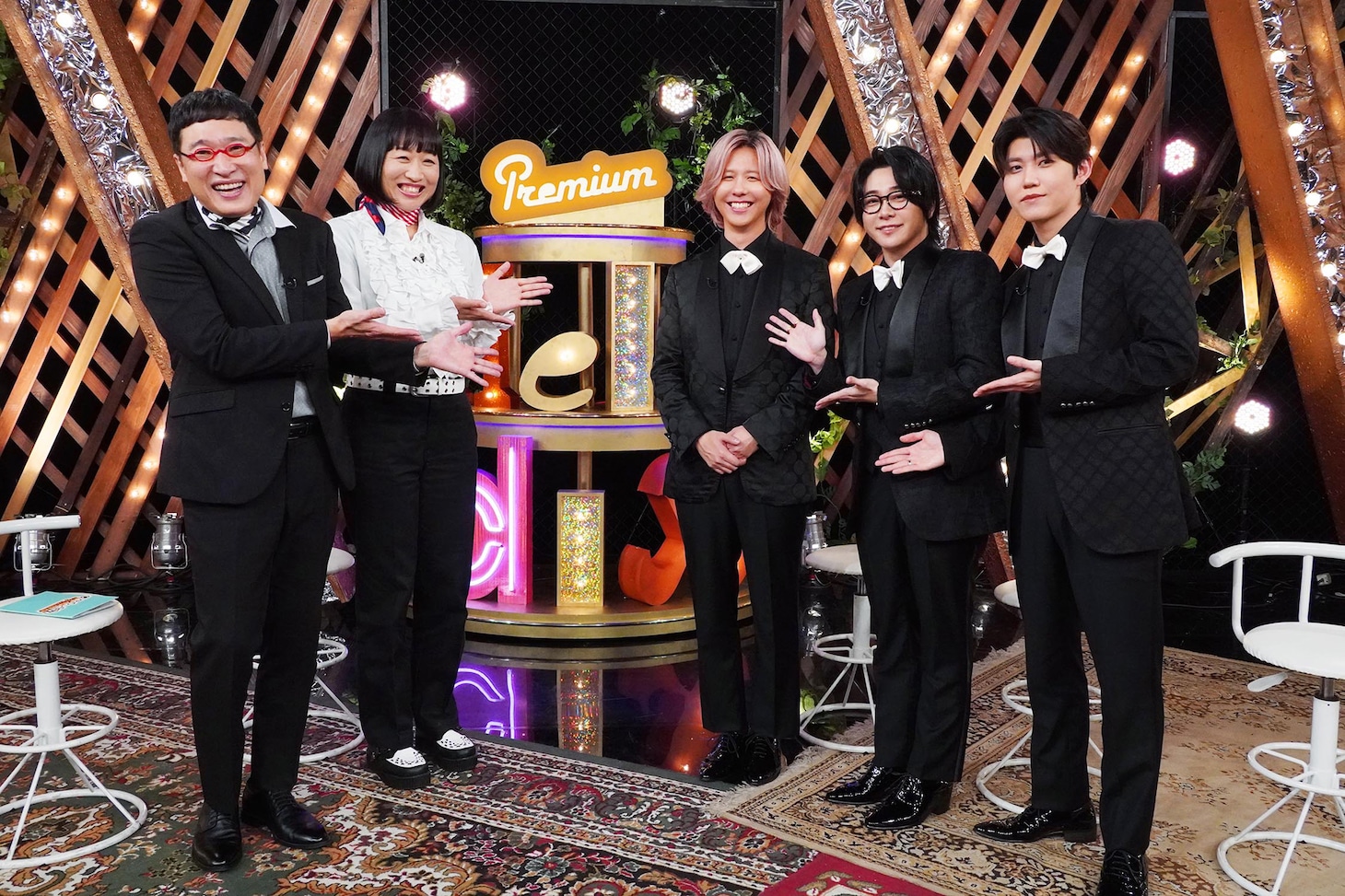 南海キャンディーズとMrs. GREEN APPLE。