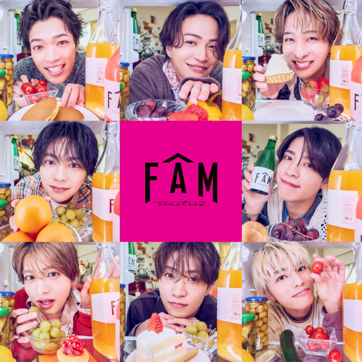 timelesz「FAM」ジャケット