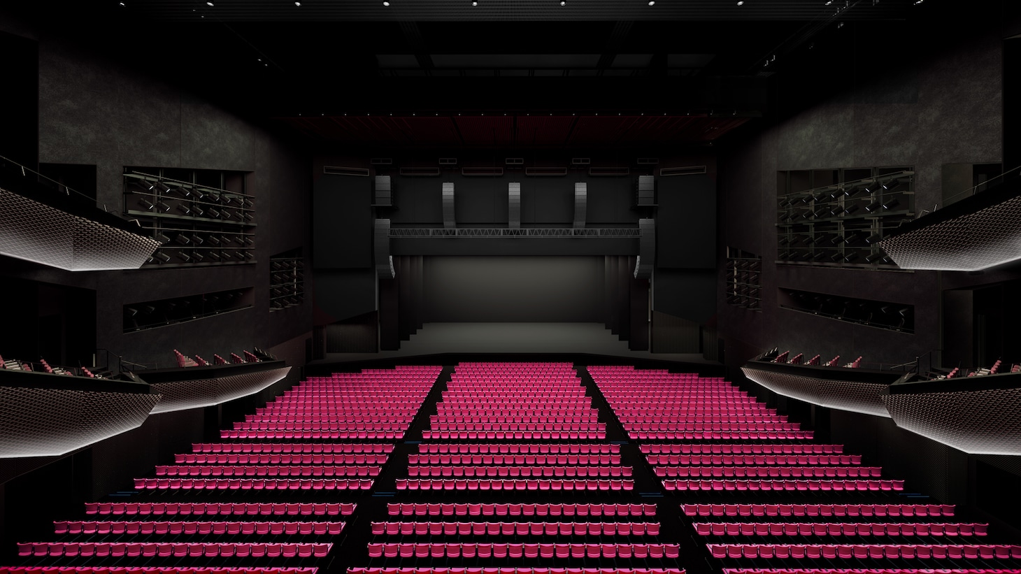 SGCホール有明の内観イメージ。