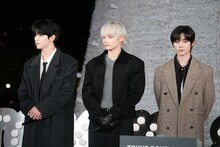 左からSOOBIN、HUENINGKAI、BEOMGYU。