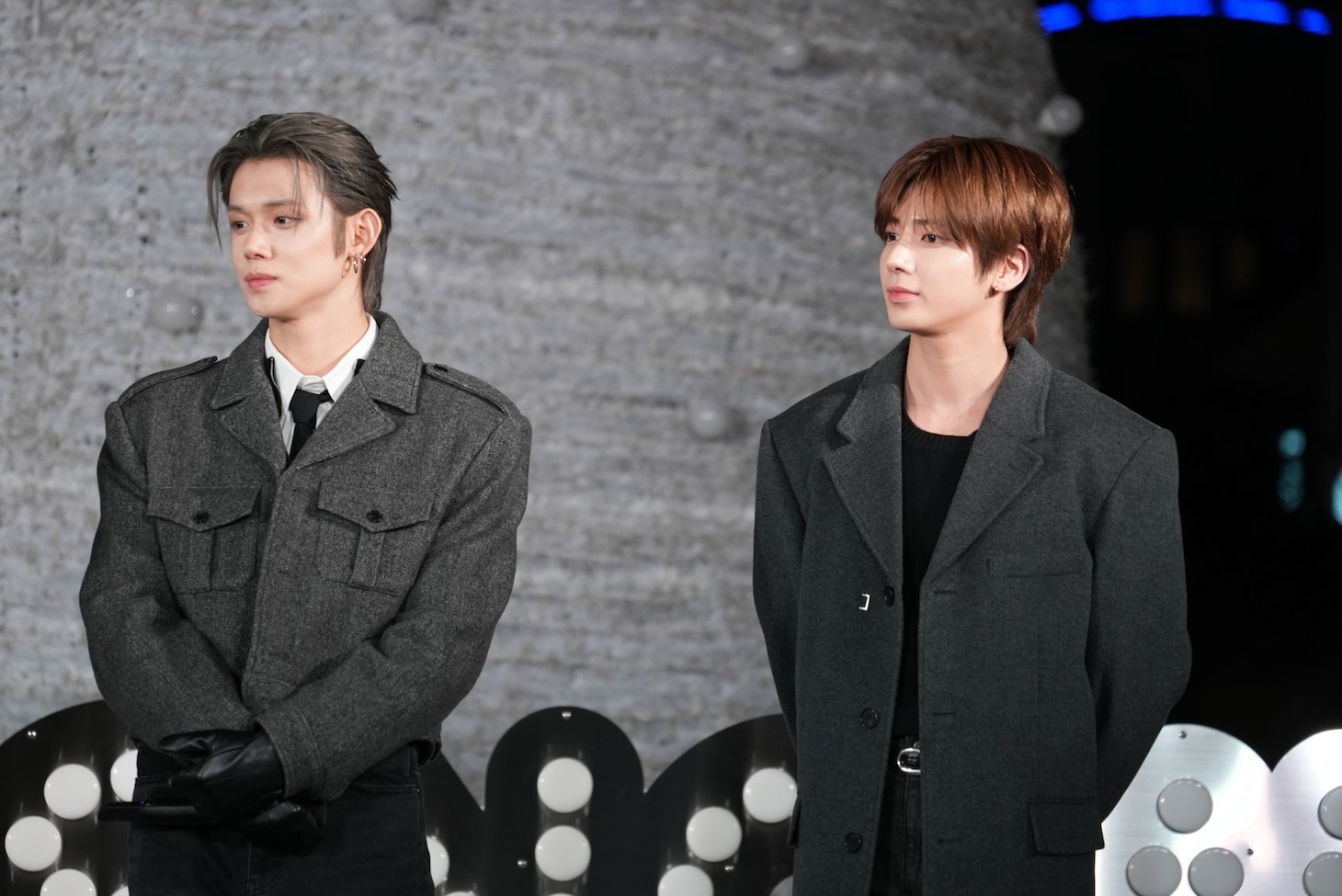 左からYEONJUN、TAEHYUN。