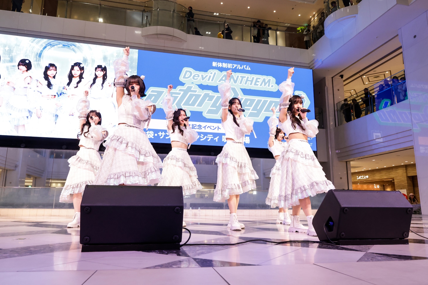 Devil ANTHEM.「a story beyond」リリース記念イベントの様子。
