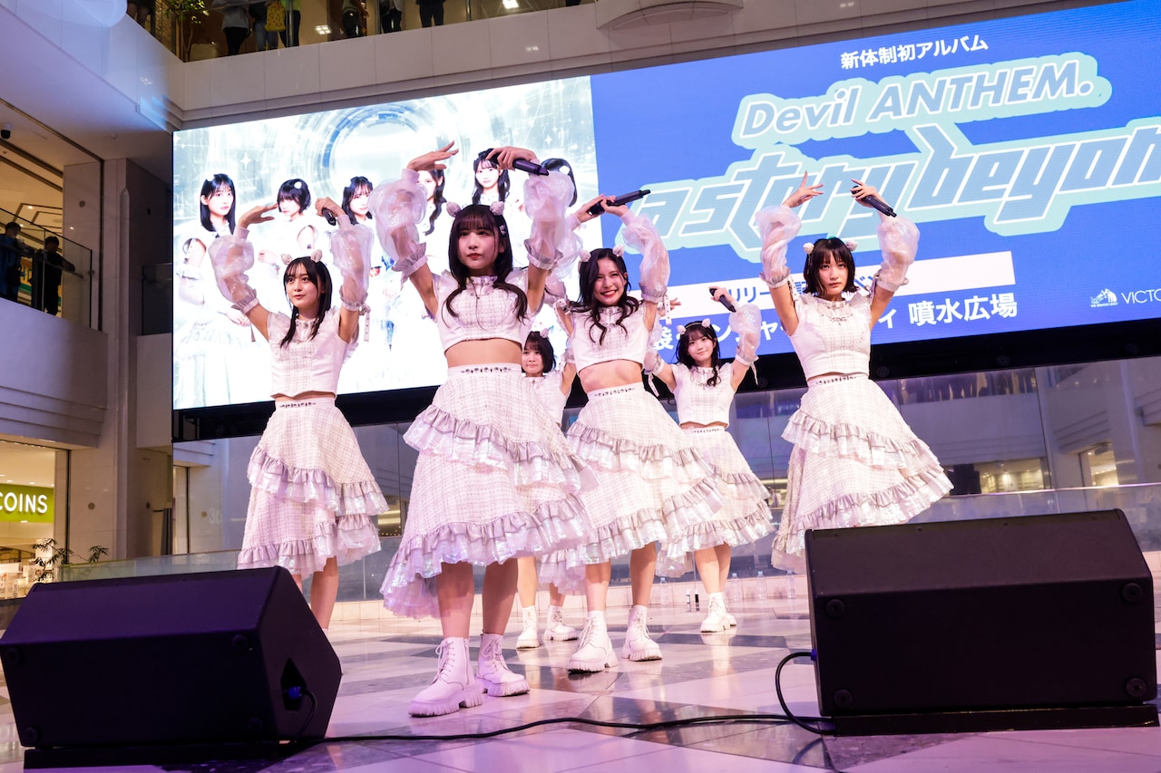 Devil ANTHEM.新体制初アルバムを携え池袋噴水広場に登場！「FNS歌謡祭」への意気込みを語る