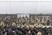 ≠ME「排他的ファイター」リリース記念イベントの様子。©️YOANI/KING RECORDS