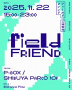 「PARCO × Rainbow Disco Club "field Friend"」告知ビジュアル