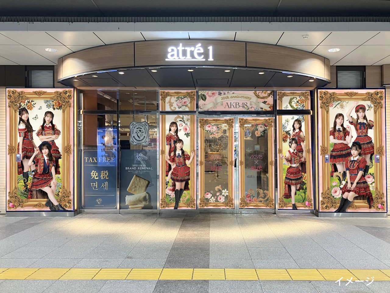 AKB48がアトレ秋葉原をジャック、ポップアップショップも開催
