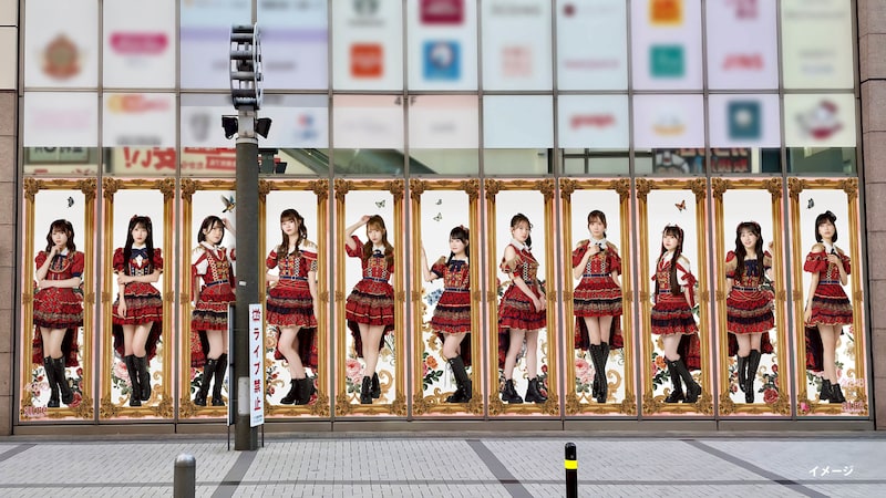 AKB48のアトレ秋葉原ジャックイメージ。