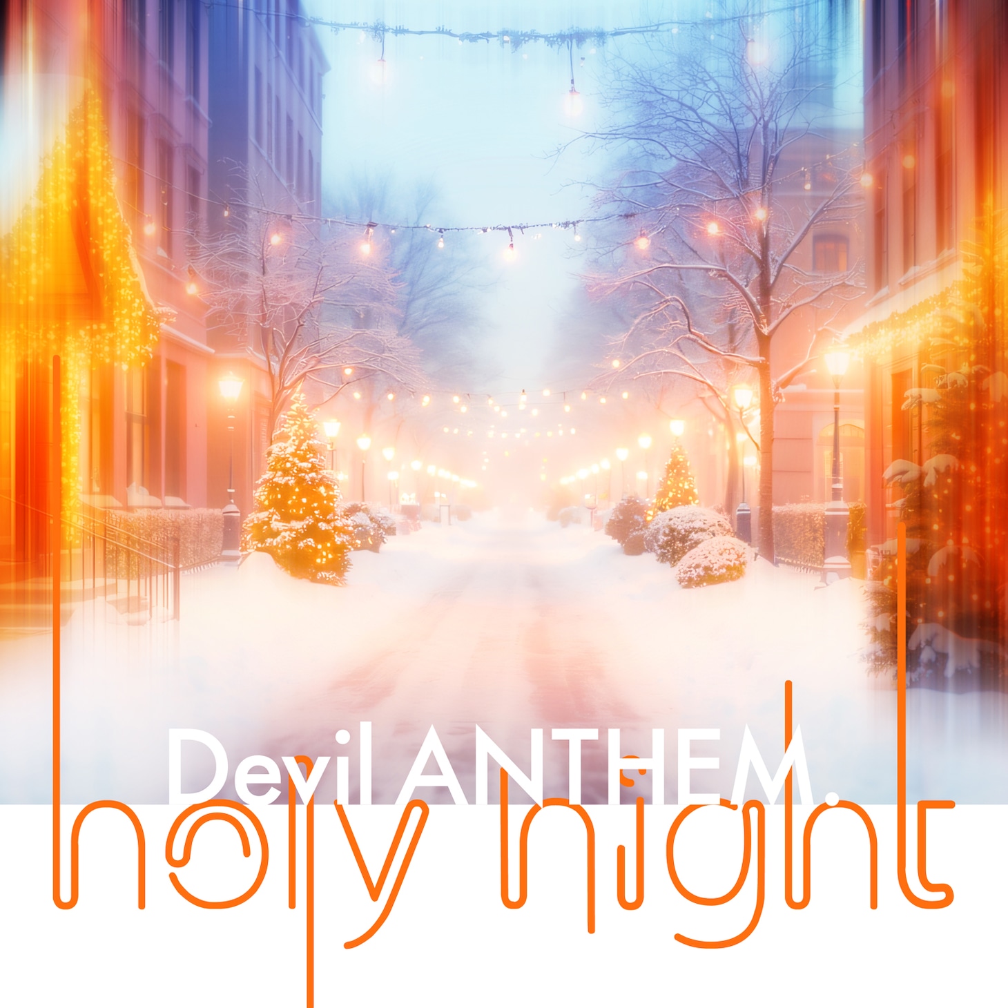 Devil ANTHEM.「holy night」配信ジャケット