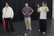 左から猪俣周杜、山内健司、松島聡。