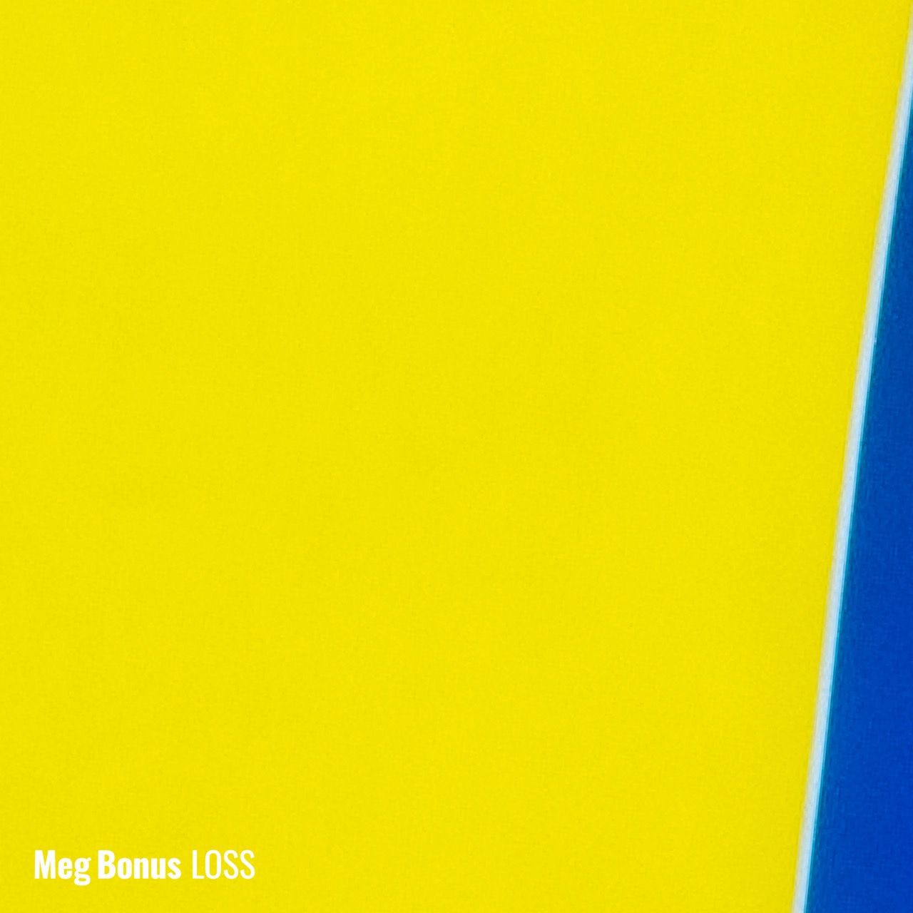 Meg Bonus「LOSS」配信ジャケット