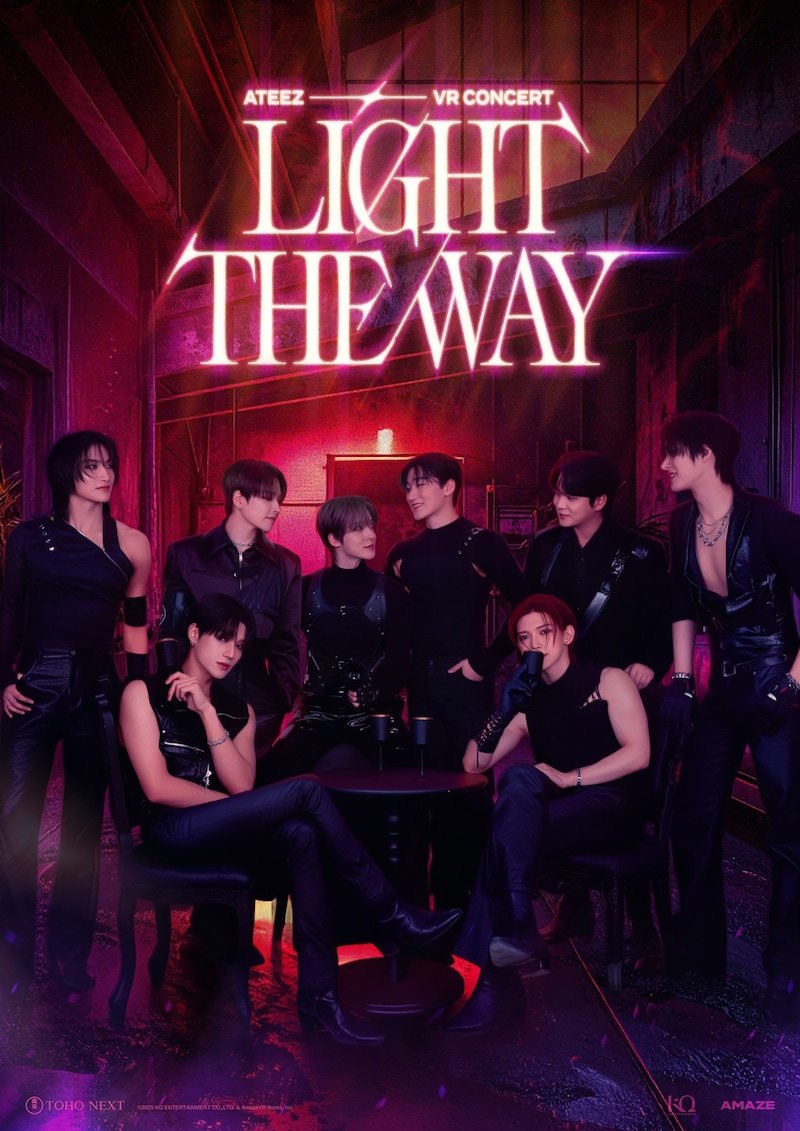 「ATEEZ VR CONCERT : LIGHT THE WAY」サブポスタービジュアル