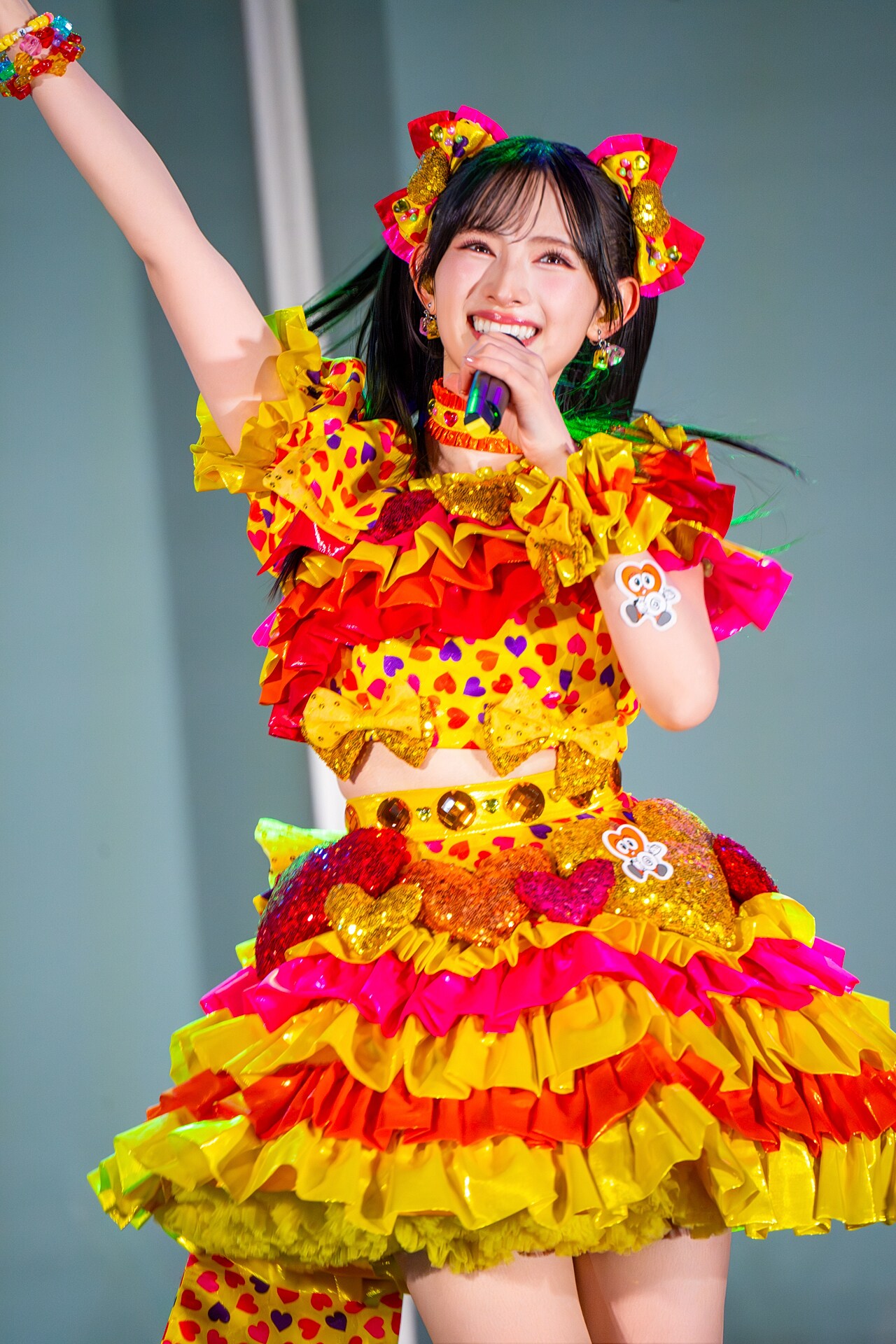 菅田愛貴 - 超ときめき♡宣伝部が歌舞伎町タワー前に登場！人気投票で