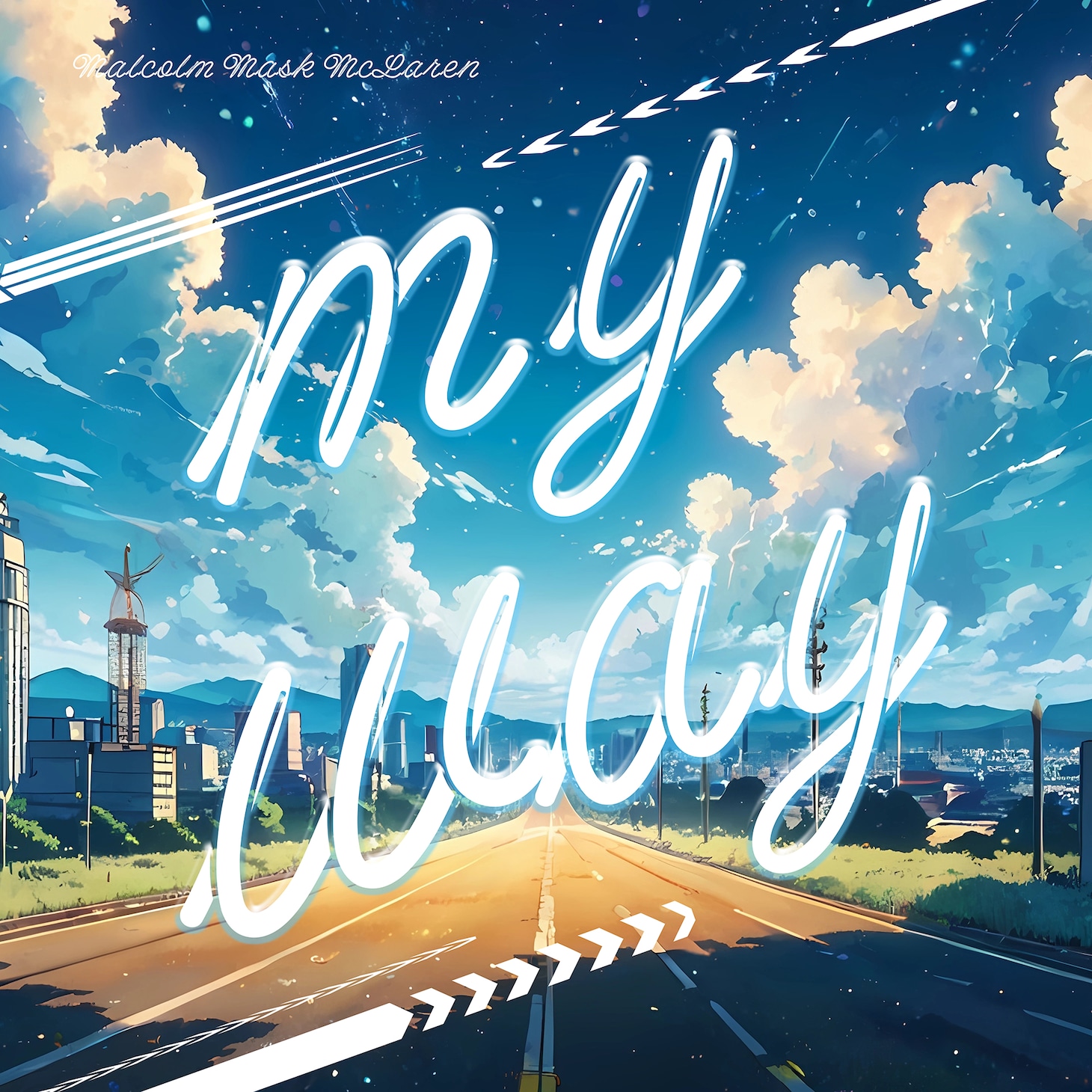Malcolm Mask McLaren「my way」配信ジャケット