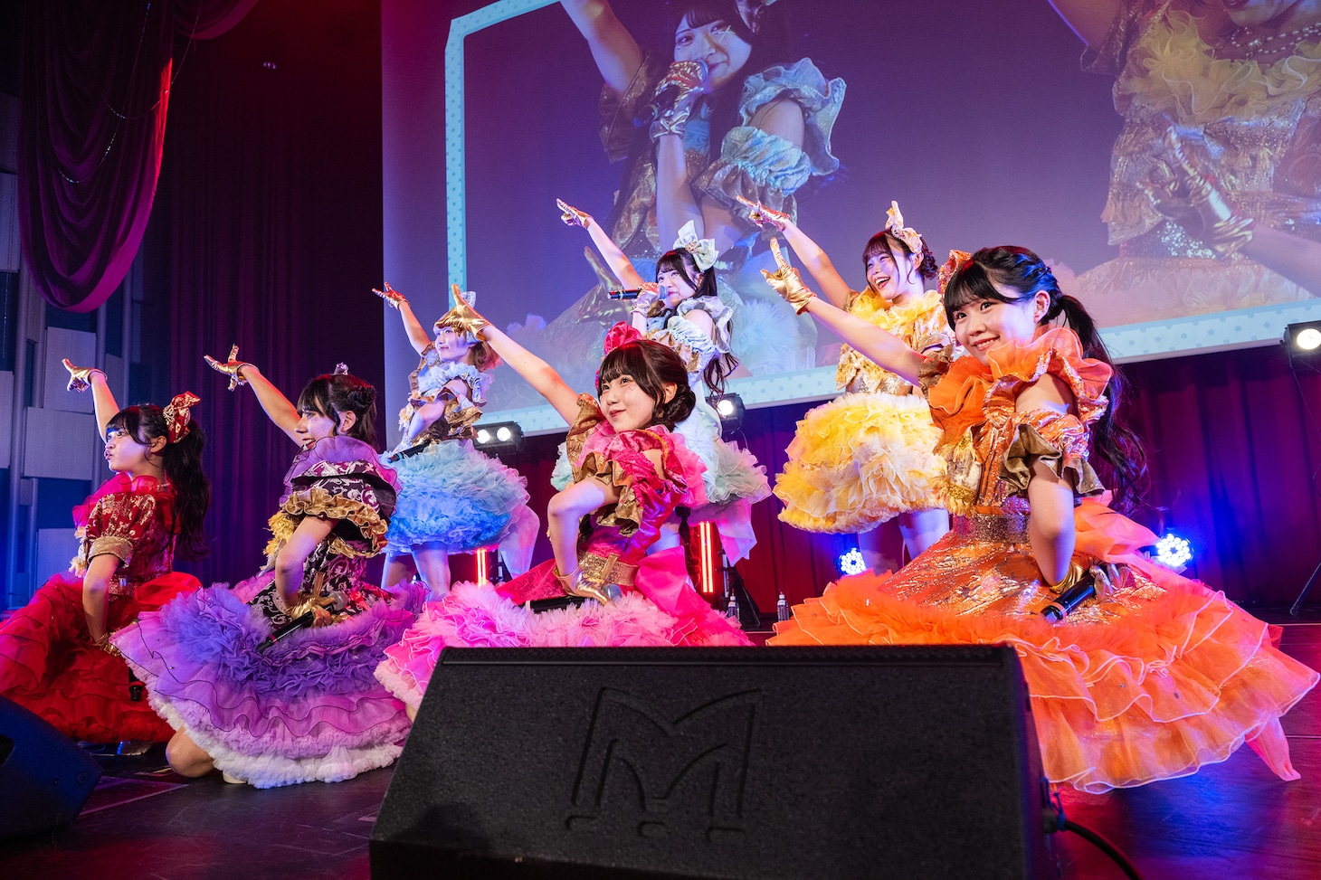 「HAPPY CREATORS 1st Anniversary Live -はっぴー創造記念日！-」の様子。