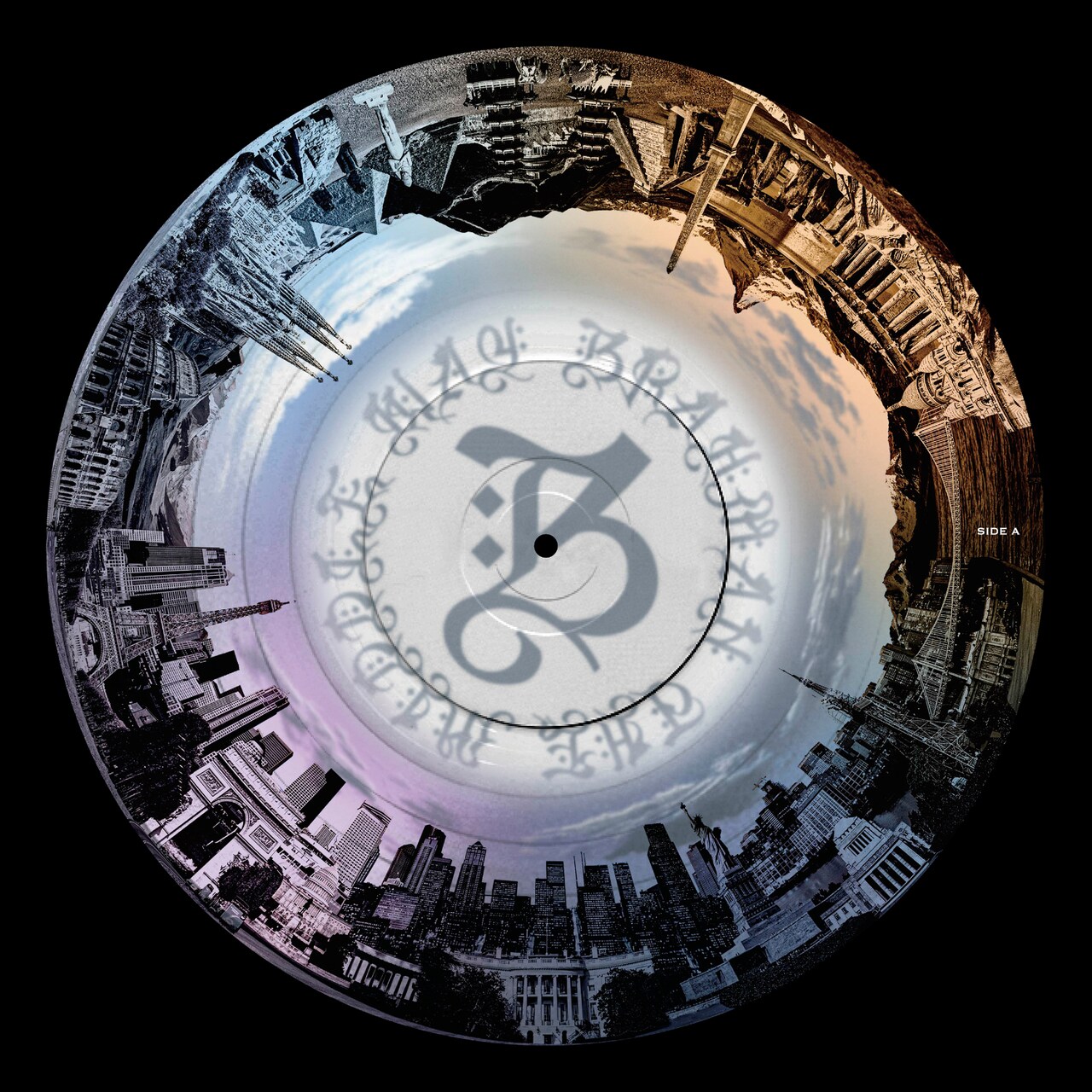 BRAHMAN「THE MIDDLE WAY」ジャケット - BRAHMANが7枚組LPボックス「七