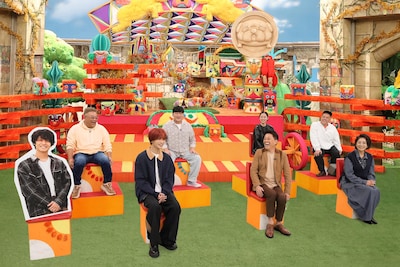 「坂上どうぶつ王国2時間SP」収録の様子。