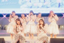 ukka「青春小節～約束と衝動～」リリース記念イベントの様子。（Photo by Makoto Nakagawa）