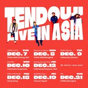 「TENDOUJI "LIVE IN ASIA"」告知ビジュアル