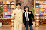 「SONGS」より。左から大泉洋、宮本浩次。©︎NHK