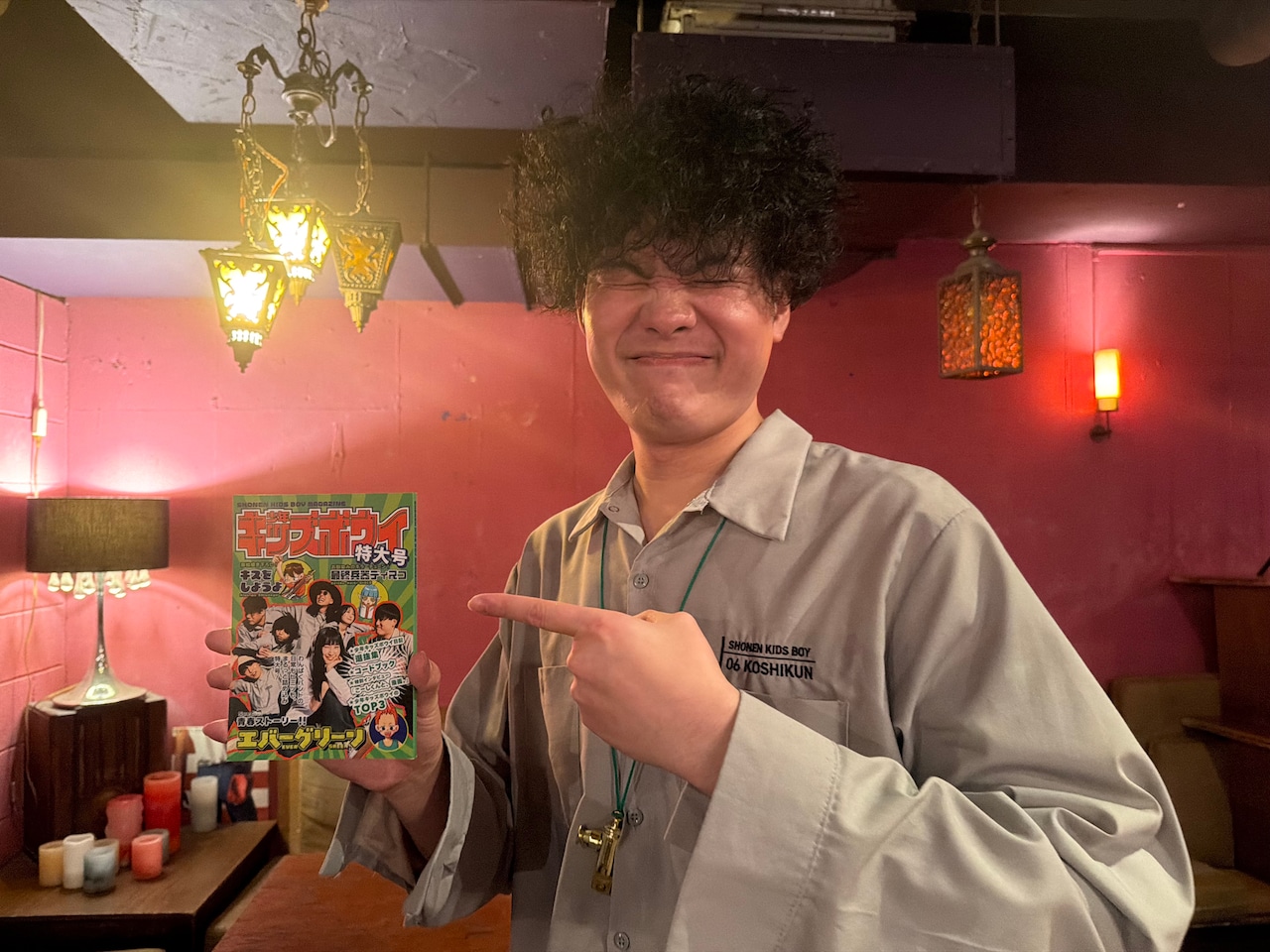 少年キッズボウイ、こーしくんマンガ出版記念ライブで新曲含む10曲披露