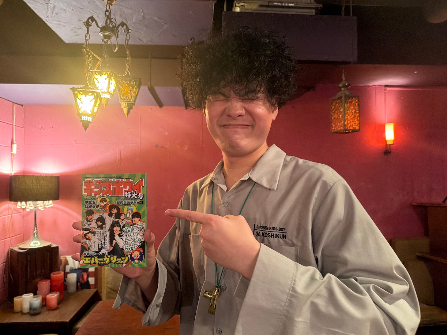 こーしくん（Vo / 少年キッズボウイ）（写真提供：日本クラウン）