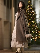 「2025 HOLIDAY collection feat.Aki Suda」に起用された菅田愛貴。