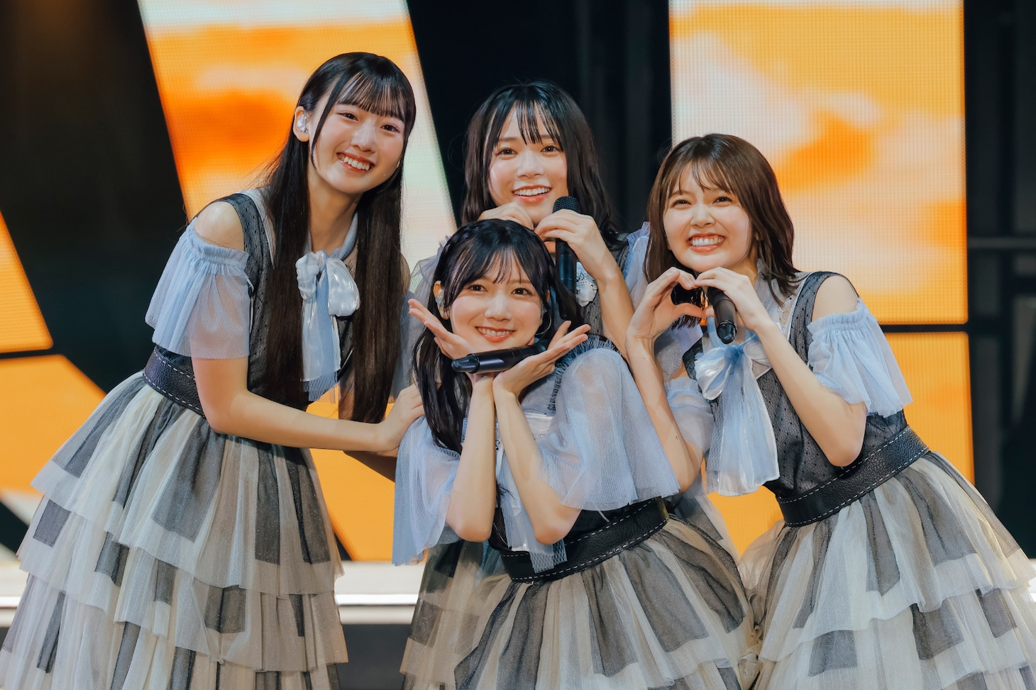 「日向坂46 ARENA TOUR 2025『MONSTER GROOVE』」東京初日公演より河田陽菜 卒業セレモニーの様子。©Seed & FlowerLLC