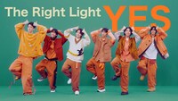 The Right Light「YES」ミュージックビデオのサムネイル。