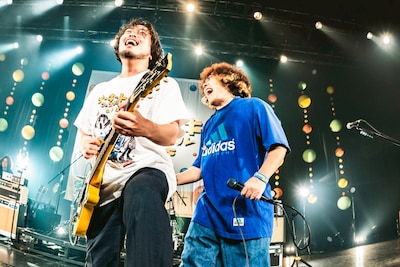 朝日（ネクライトーキー）、谷口鮪（KANA-BOON）（撮影：かい）