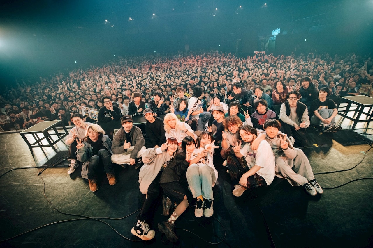 ネクライトーキー初主催フェス大成功！「感謝！感謝！感謝すぎる！」全10組熱演