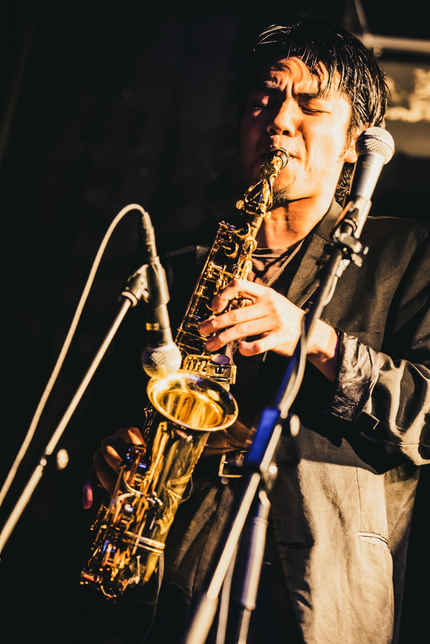 ryunosuke sakaguchi（G, Sax / aldo van eyck）（撮影：ひの）