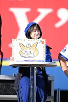 「開業！アトリエハマスタ'25秋」のお題「DB.スターマン」を描いた山口陽世。