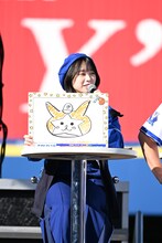 「開業！アトリエハマスタ'25秋」のお題「DB.スターマン」を描いた山口陽世。