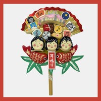 チャットモンチー「耳鳴り」の「20周年記念 オリジナル張子」。