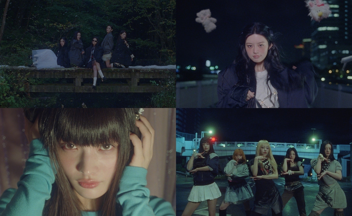 ILLIT「NOT CUTE ANYMORE」ミュージックビデオより。