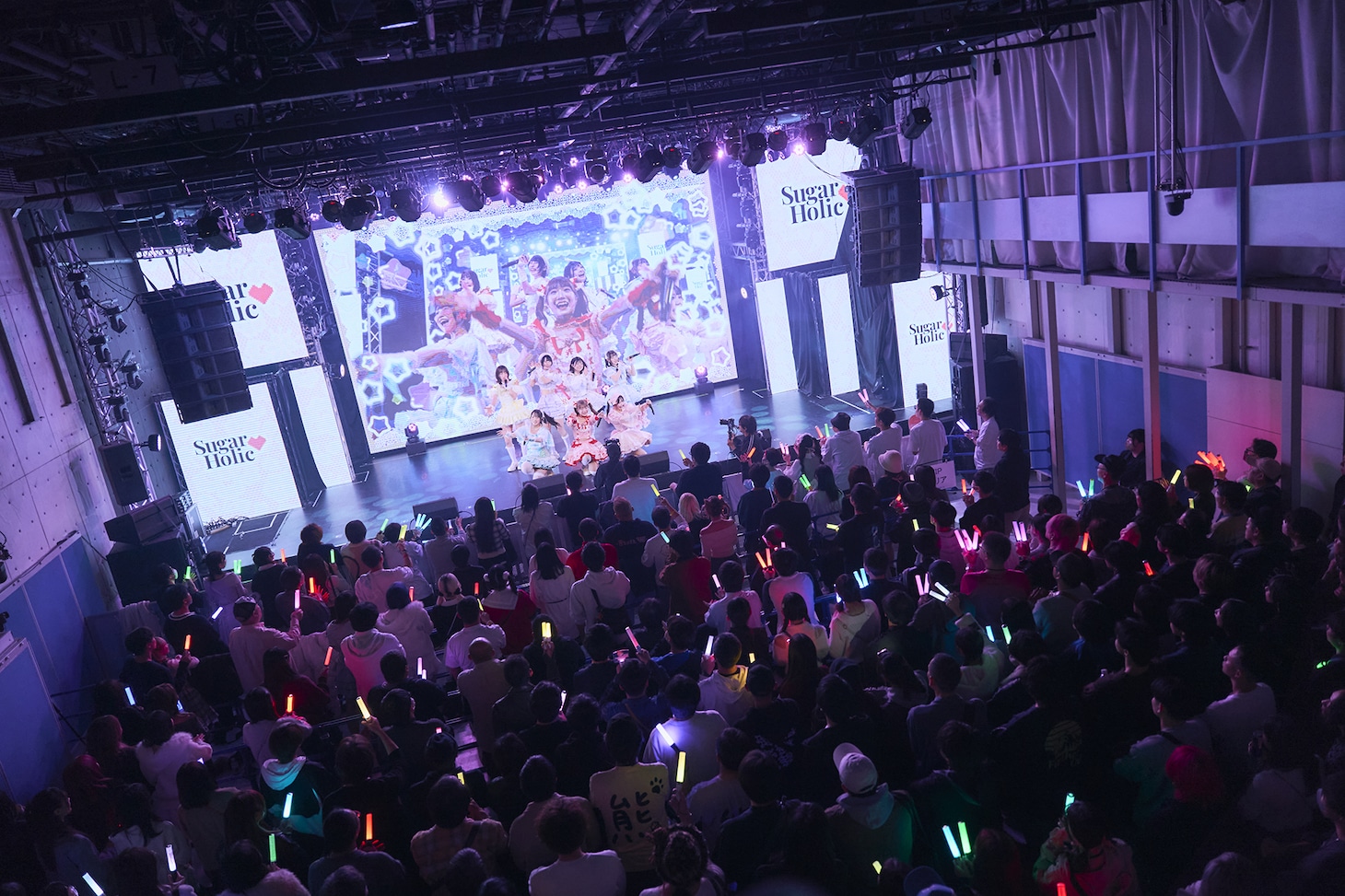 Sugar♡Holic「Welcome to Sugar♡Party!」の様子。（撮影：等々力菜里）