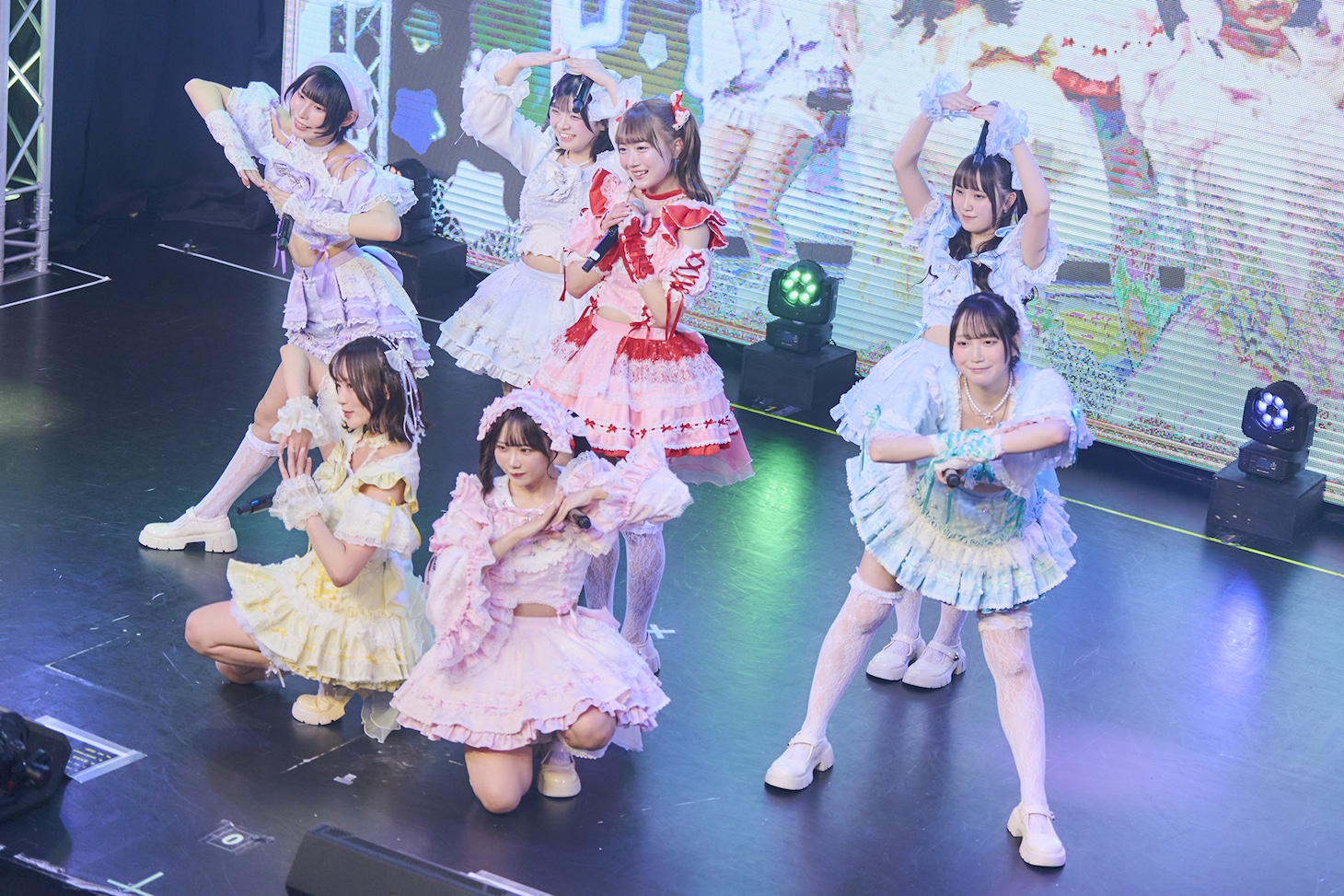 Sugar♡Holic「Welcome to Sugar♡Party!」の様子。（撮影：等々力菜里）