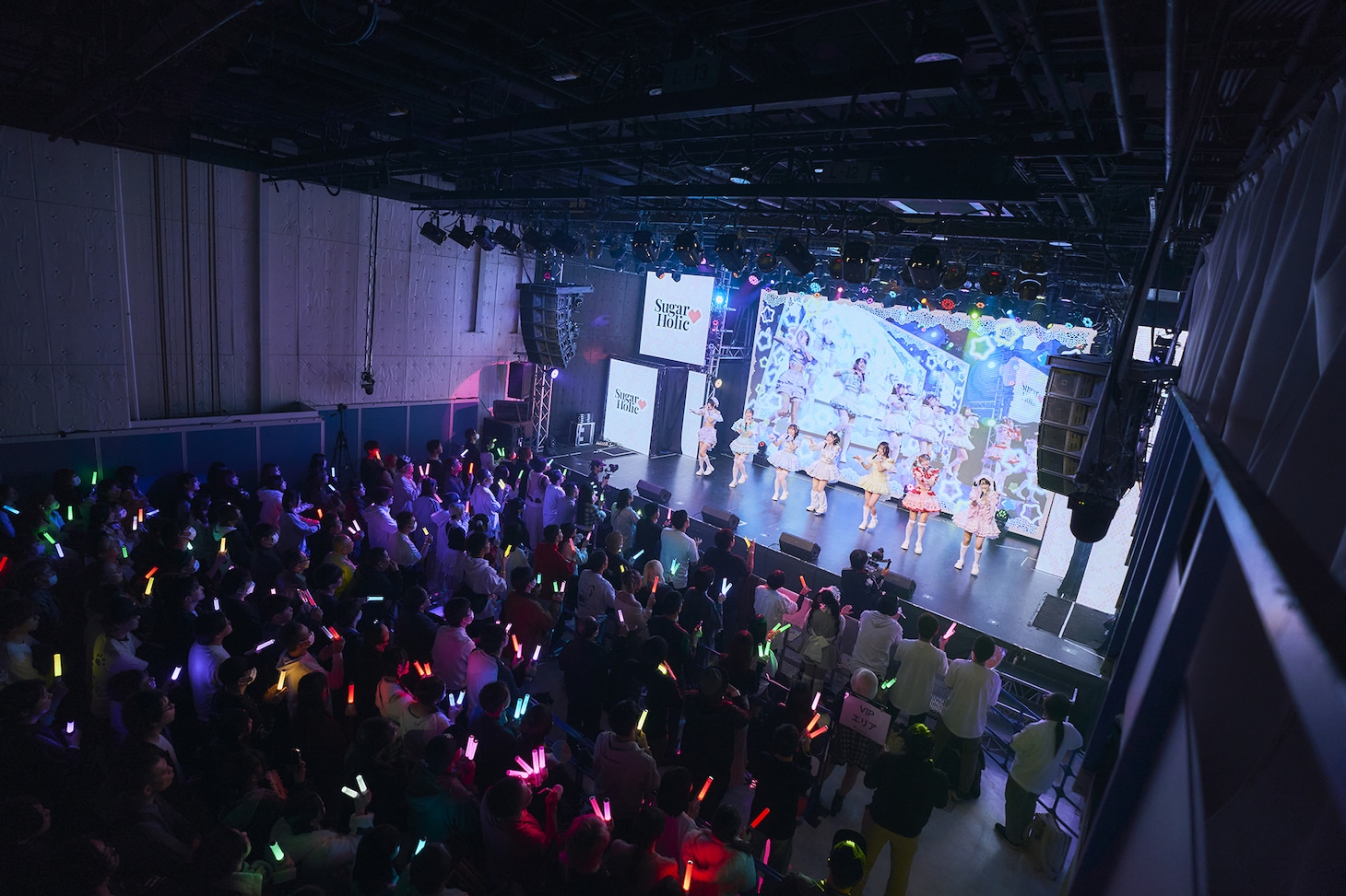 Sugar♡Holic「Welcome to Sugar♡Party!」の様子。（撮影：等々力菜里）