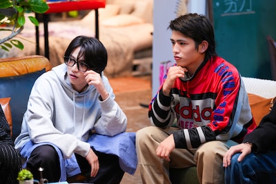 左から橋本将生、篠塚大輝。©日本テレビ