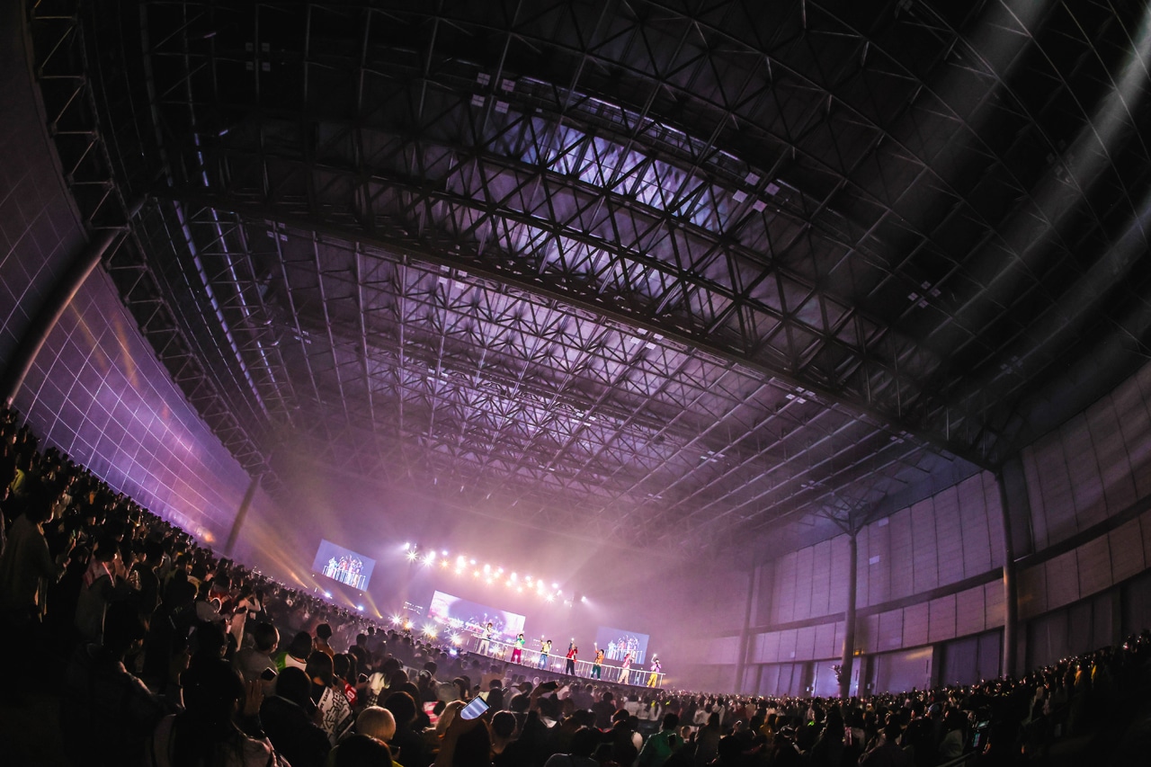 「THE SUPER FRUIT WORLD 2025 in 幕張メッセ」の様子。