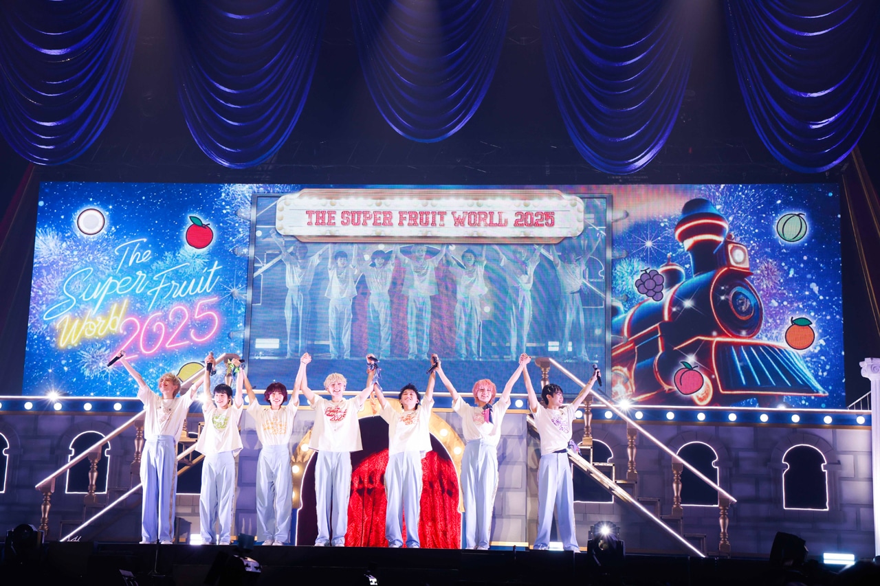 「THE SUPER FRUIT WORLD 2025 in 幕張メッセ」の様子。