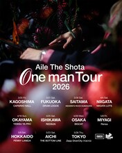「Aile The Shota Oneman Tour 2026」告知ビジュアル