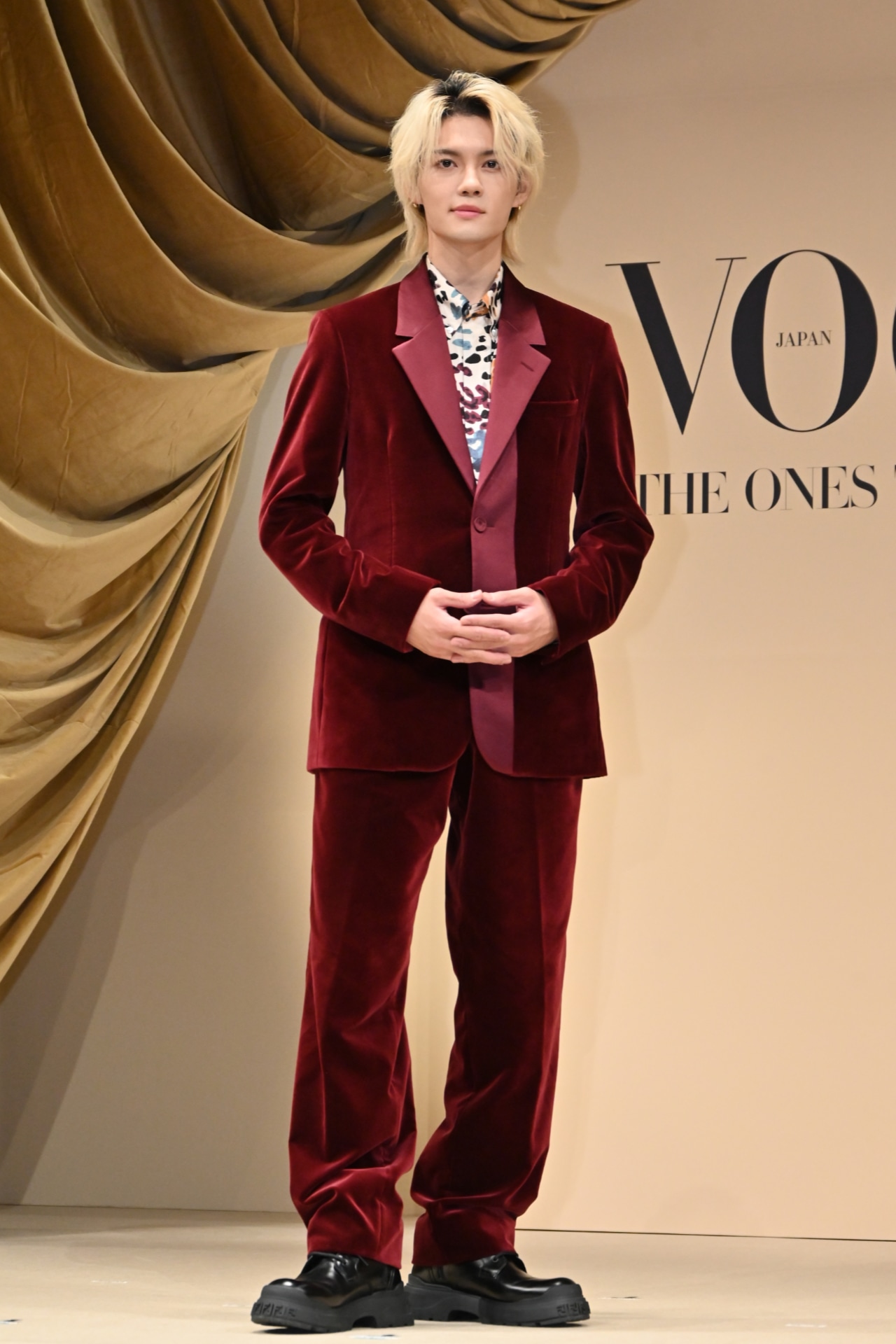 佐野勇斗（M!LK）。「THE ONES TO WATCH 2025」授賞式より。