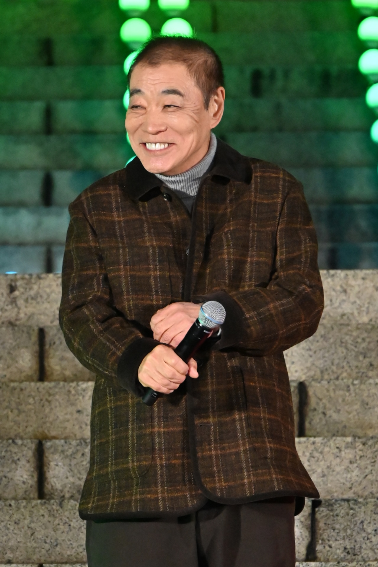 ヘイスース役の柄本明。映画「『ズートピア2』ZOOJOJI大ヒット祈願イベント」より。