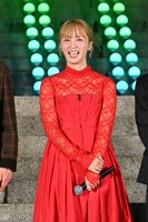 ガゼルを演じるDream Ami。映画「『ズートピア2』ZOOJOJI大ヒット祈願イベント」より。